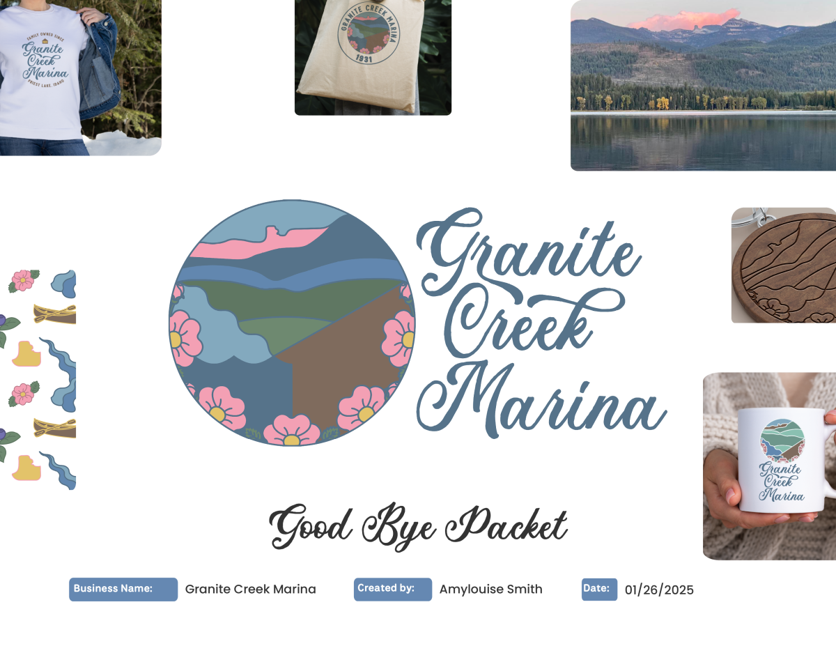 The Goodbye Packet, a booklet with guidance and resources for next steps for utilizing your brand.