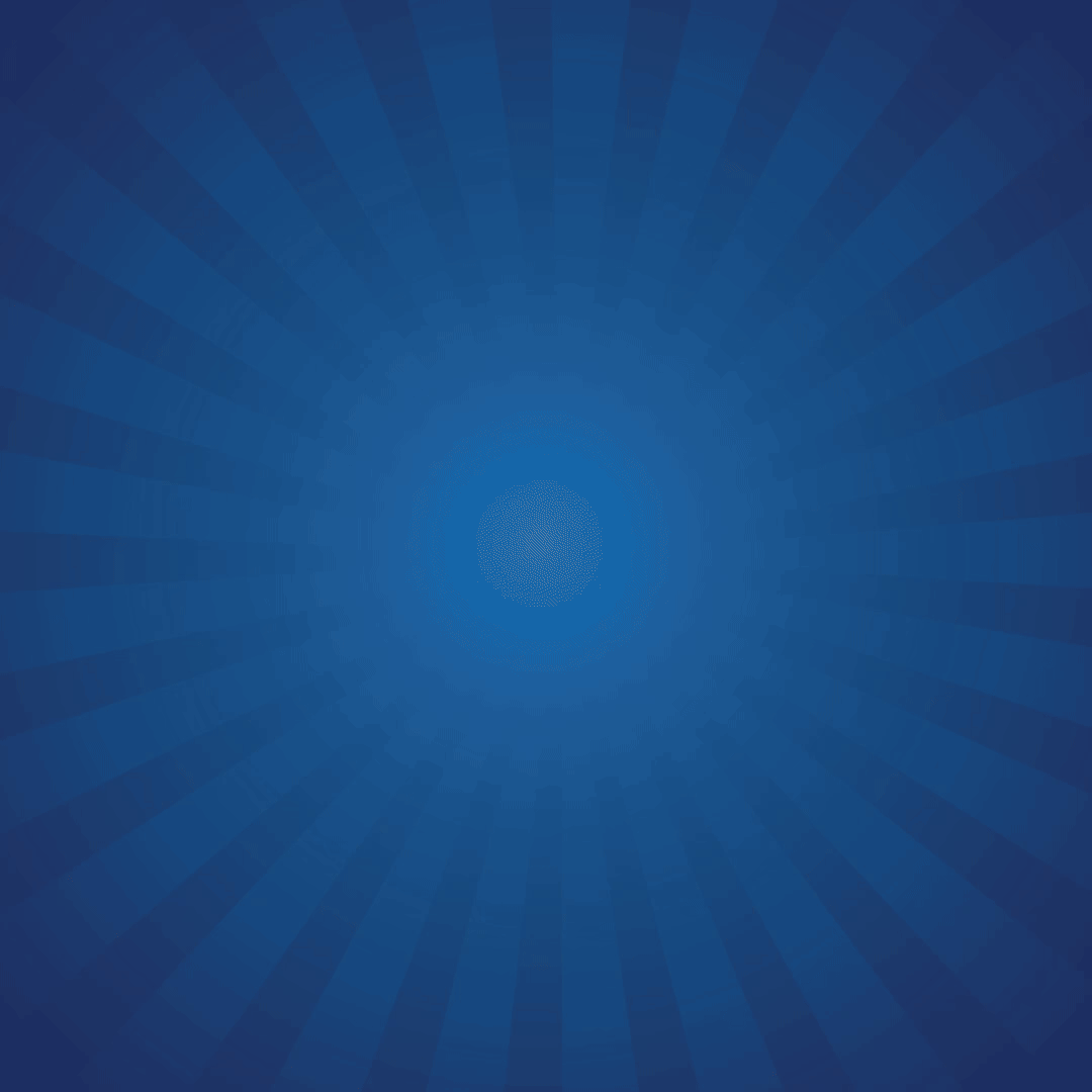 Second of two GIFs of logo created for use in social media campaign.